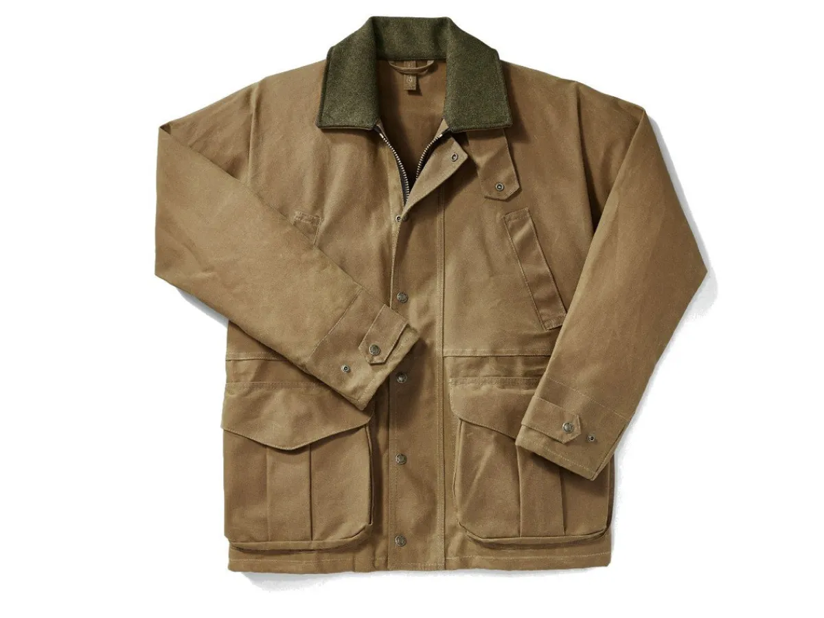 Outerwear | Jackets<Filson Tin Cloth Field Jacket Dark Tan