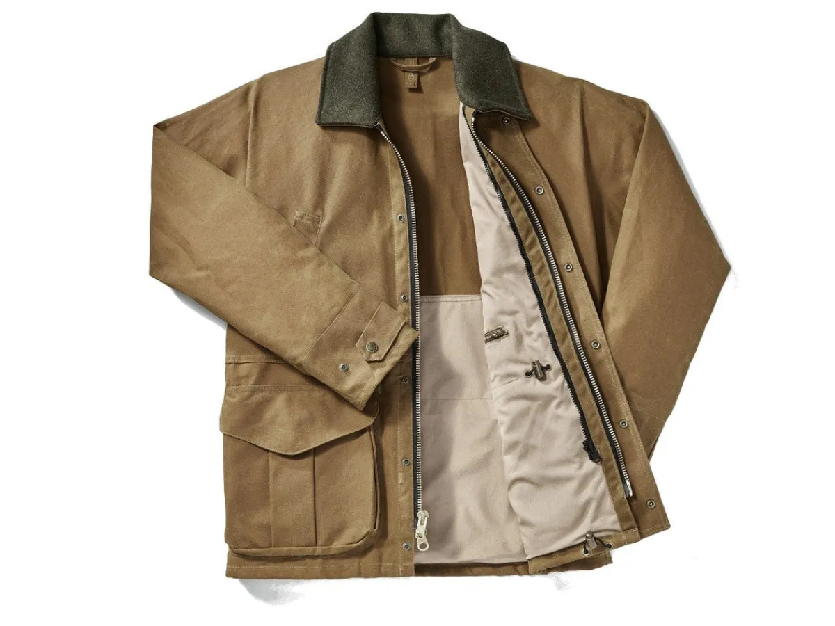 Outerwear | Jackets<Filson Tin Cloth Field Jacket Dark Tan