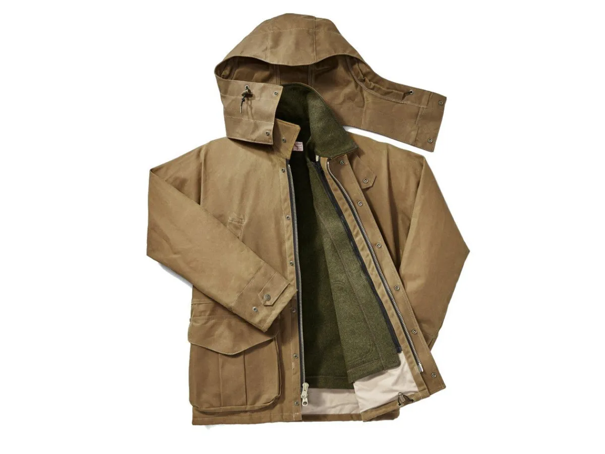 Outerwear | Jackets<Filson Tin Cloth Field Jacket Dark Tan