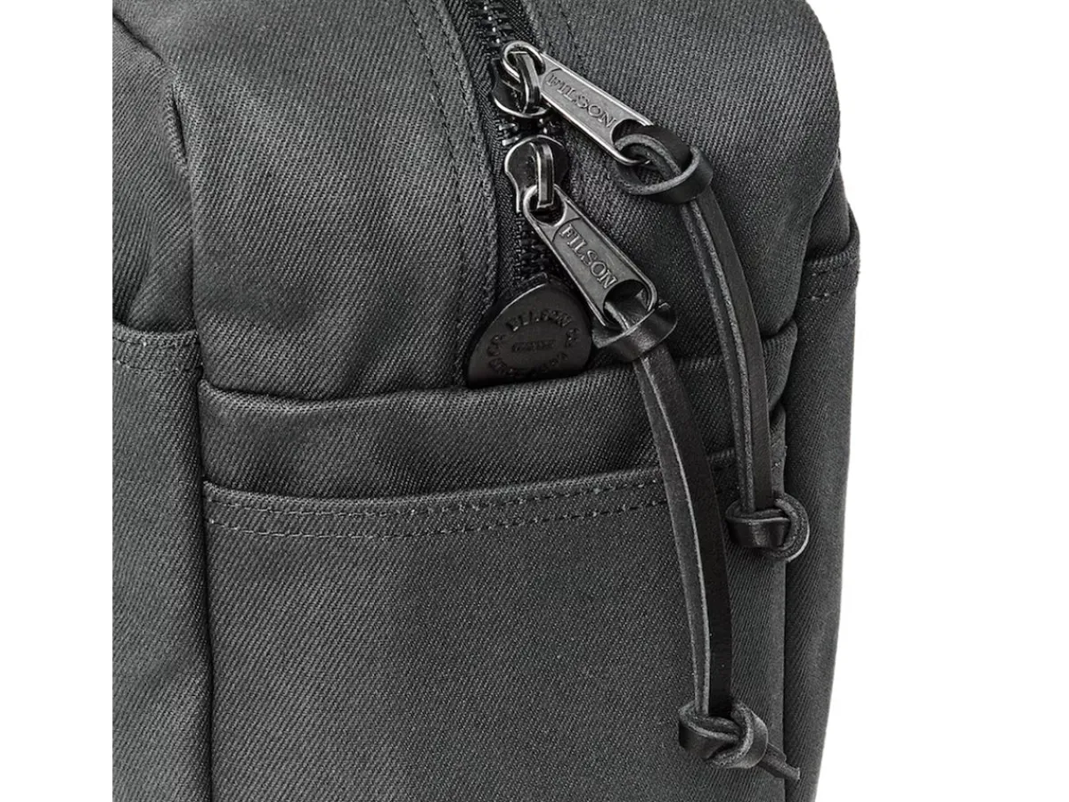 Luggage<Filson Tote Bag With Zipper Faded Black - Limited Edition