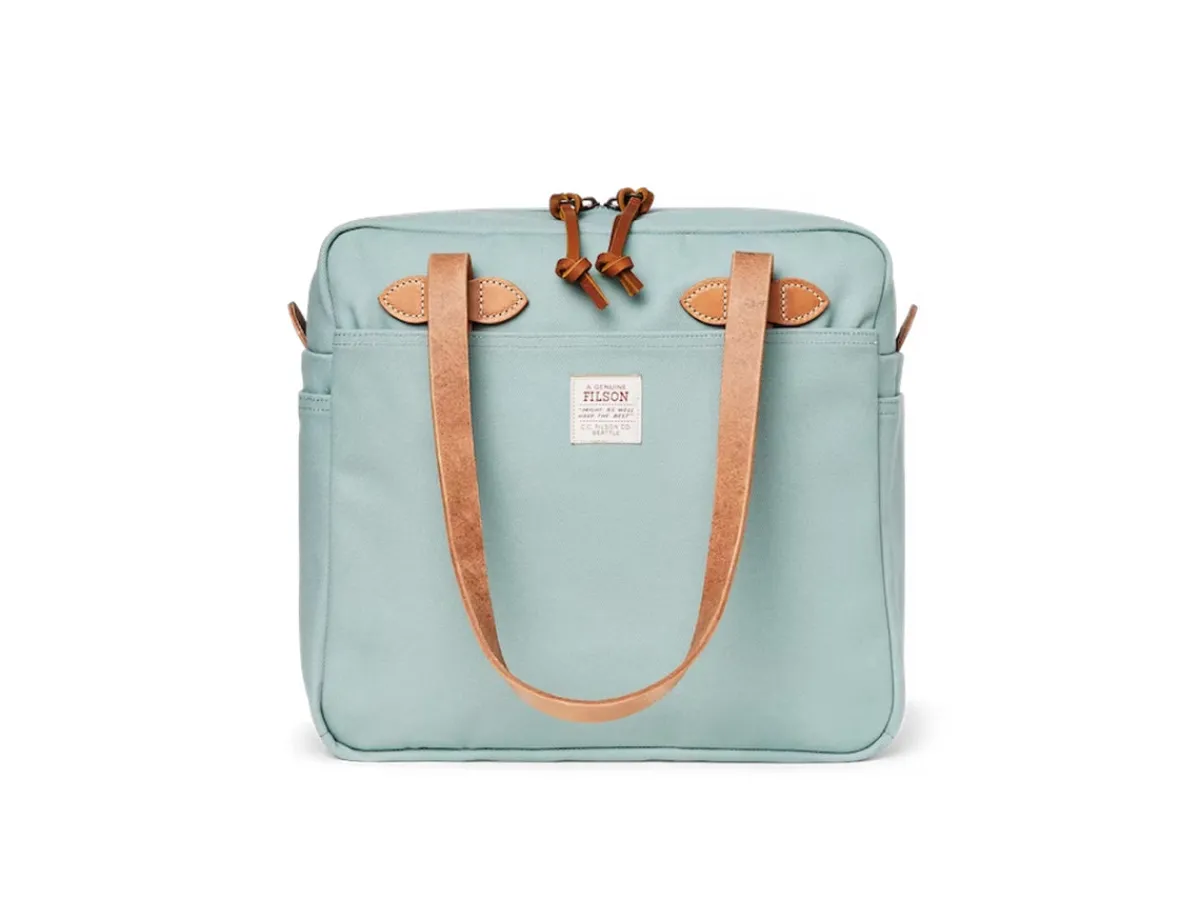 Luggage<Filson Tote Bag With Zipper Lake Green - Limited Edition