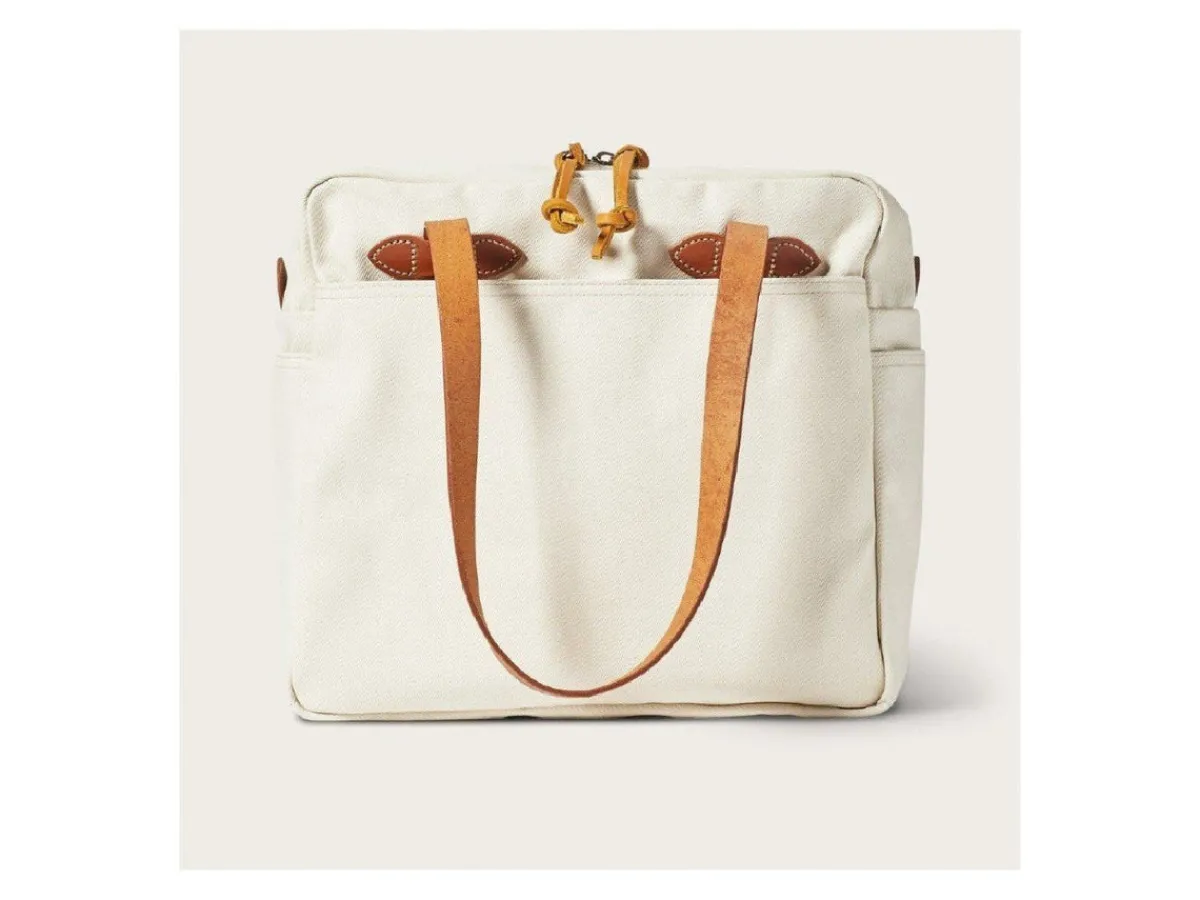 Luggage<Filson Tote Bag With Zipper Natural - Limited Edition