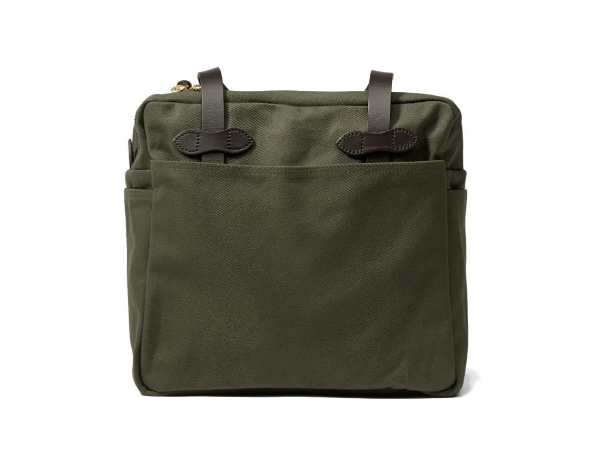 Luggage<Filson Tote Bag With Zipper Otter Green