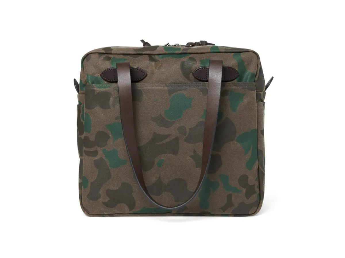 Luggage<Filson Tote Bag With Zipper Waxed Camouflage - Limited Edition