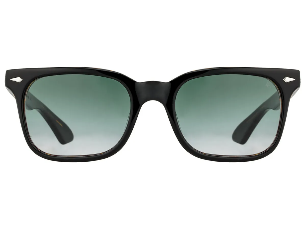 Sunglasses | Eyewear<American Optical Tournament Black Tortoise Green Gradient Nylon Lens
