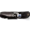 Pocket Knives<Fontenille Pataud Traditional Leather Sheath for Nature Knife Black