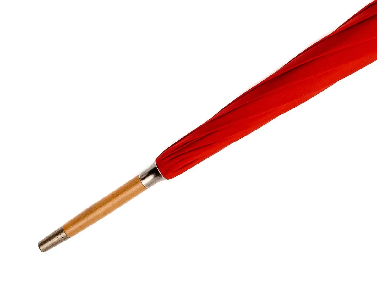 Umbrellas<Fox Umbrellas Tube Ash Handle Red