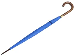 Umbrellas<Fox Umbrellas Tube Dark Brown Handle Royal Blue