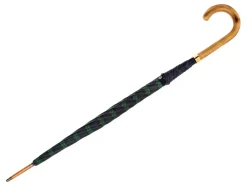 Umbrellas<Fox Umbrellas Tube Light Grain Handle Black Watch Tartan