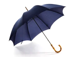 Umbrellas<Fox Umbrellas Tube Whangee Handle Navy & White Polka Dot