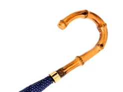 Umbrellas<Fox Umbrellas Tube Whangee Handle Navy & White Polka Dot