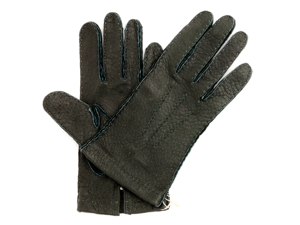 Gloves<Merola Unlined Pecary Gloves Dark Green