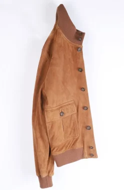 Outerwear | Jackets<Valstar ino Lined Tobacco Suede