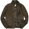 Outerwear | Jackets<Valstar ino Lined Vintage Green Suede