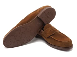 Summer Shoes | Suede<Crockett & Jones Vaucluse Tobacco Calf Suede