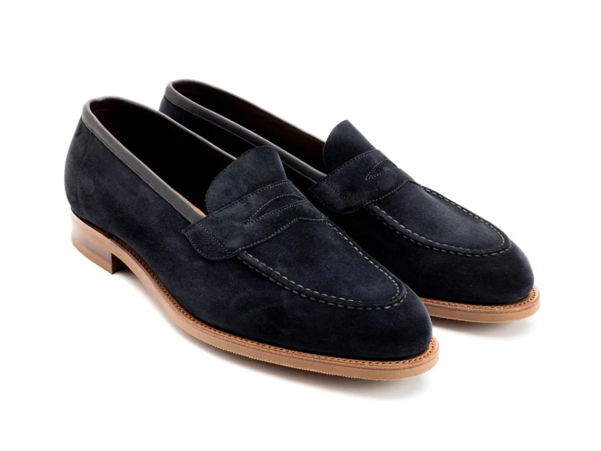 Summer Shoes | Suede<Edward Green Ventnor Navy Suede