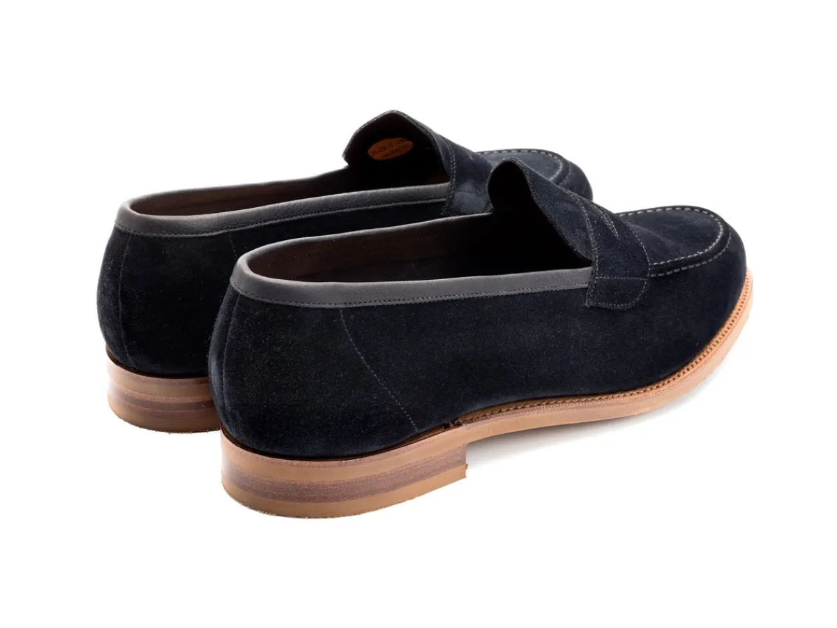 Summer Shoes | Suede<Edward Green Ventnor Navy Suede