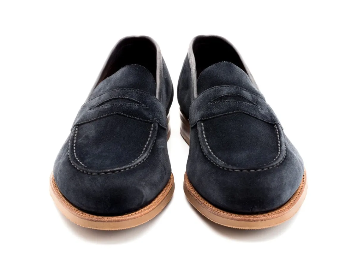 Summer Shoes | Suede<Edward Green Ventnor Navy Suede
