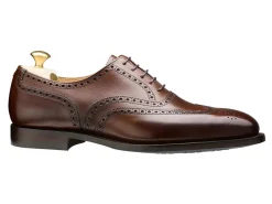 Rubber Soles | Oxfords<Crockett & Jones Westgate 2 Dark Brown Burnished Calf [PRE-ORDER]