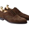 Suede | Rubber Soles<Crockett & Jones Westgate 2 Dark Brown Calf Suede