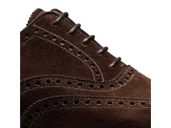 Suede | Rubber Soles<Crockett & Jones Westgate 2 Dark Brown Calf Suede