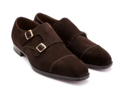 Wide Fitting | Monk Straps<Edward Green Westminster Mink Suede F-width