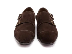 Wide Fitting | Monk Straps<Edward Green Westminster Mink Suede F-width
