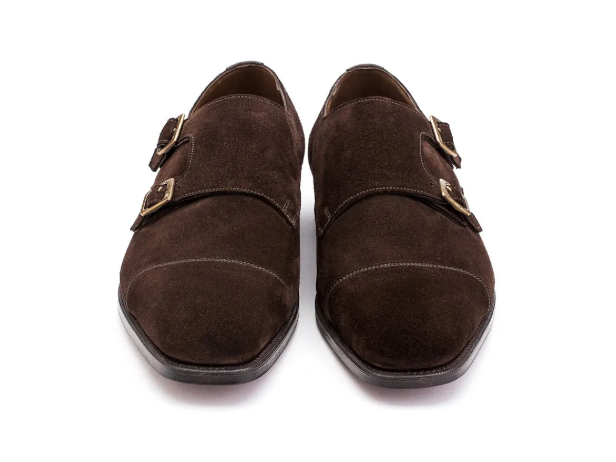 Wide Fitting | Monk Straps<Edward Green Westminster Mink Suede F-width