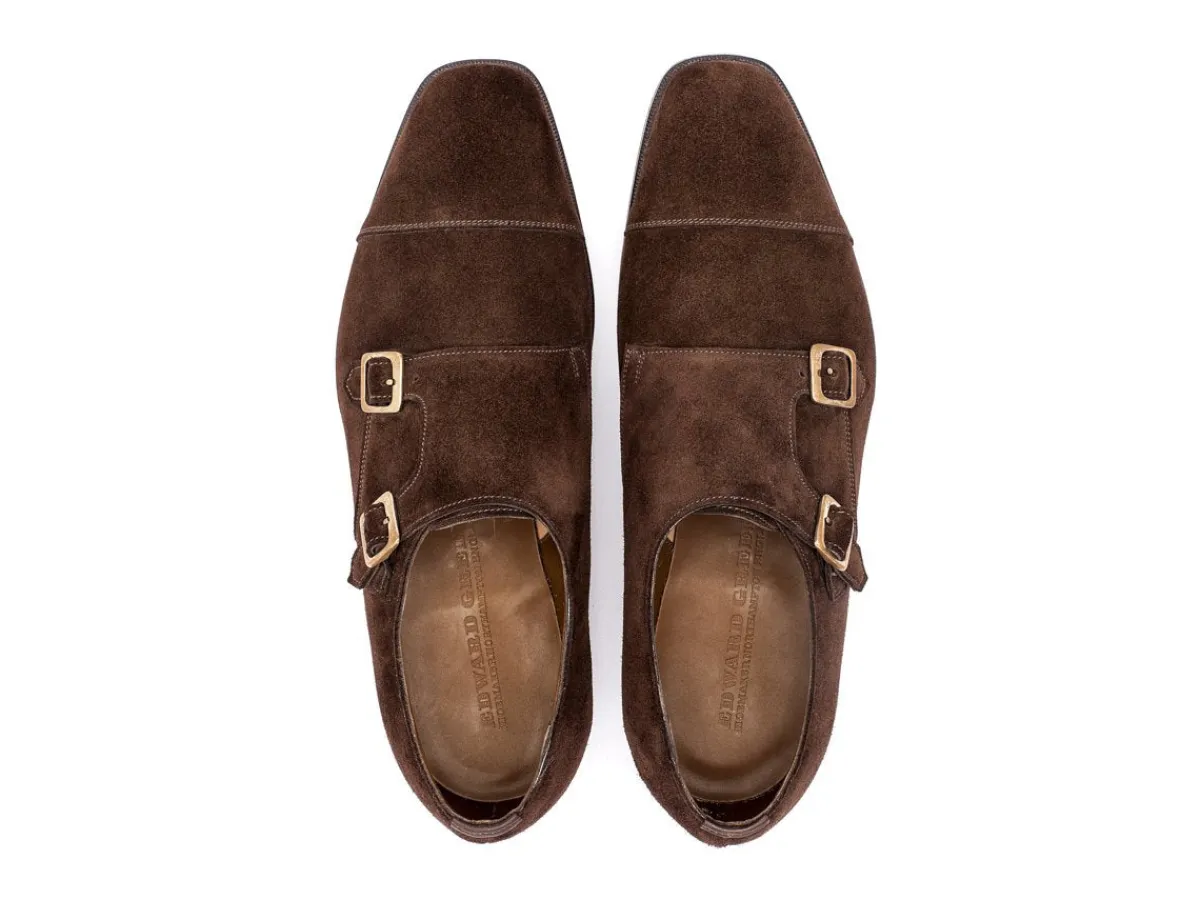 Wide Fitting | Monk Straps<Edward Green Westminster Mink Suede F-width