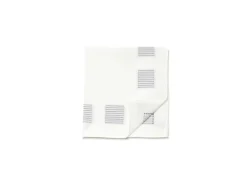 Pocket Squares<Simonnot Godard White Pocket Square with Square Stitch