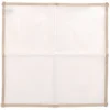Pocket Squares<Simonnot Godard White-Bistre Amalfi Pocket Square