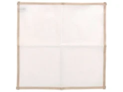 Pocket Squares<Simonnot Godard White-Bistre Amalfi Pocket Square