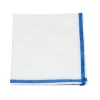 Pocket Squares<Simonnot Godard White-Blue Amalfi Pocket Square