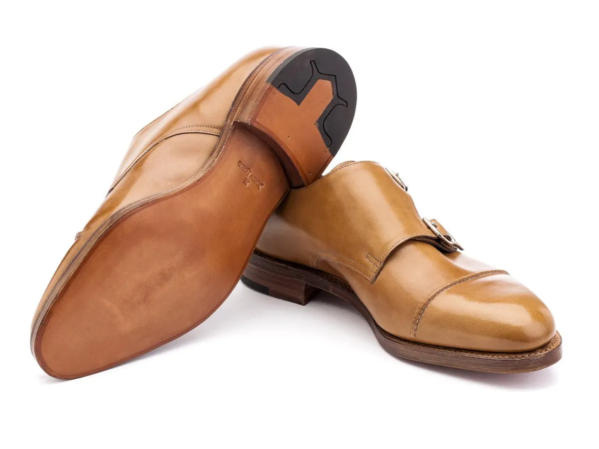 Wide Fitting | Monk Straps<John Lobb William II Ardilla Misty Calf EE-width