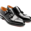 Monk Straps<John Lobb William II Black Calf