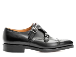 Monk Straps<John Lobb William II Black Calf