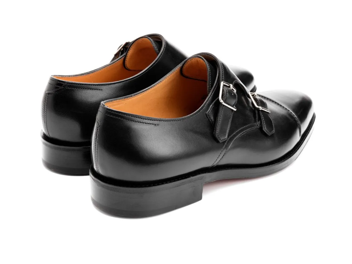 Monk Straps<John Lobb William II Black Calf