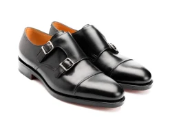 Wide Fitting | Monk Straps<John Lobb William II Black Calf EE-width
