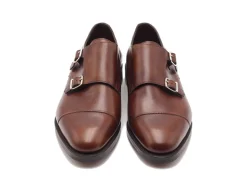 Monk Straps<John Lobb William II Bracken Misty Calf EE-width
