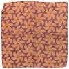 Pocket Squares<Double Monk Wool Cashmere Pocket Square Semicircle Red