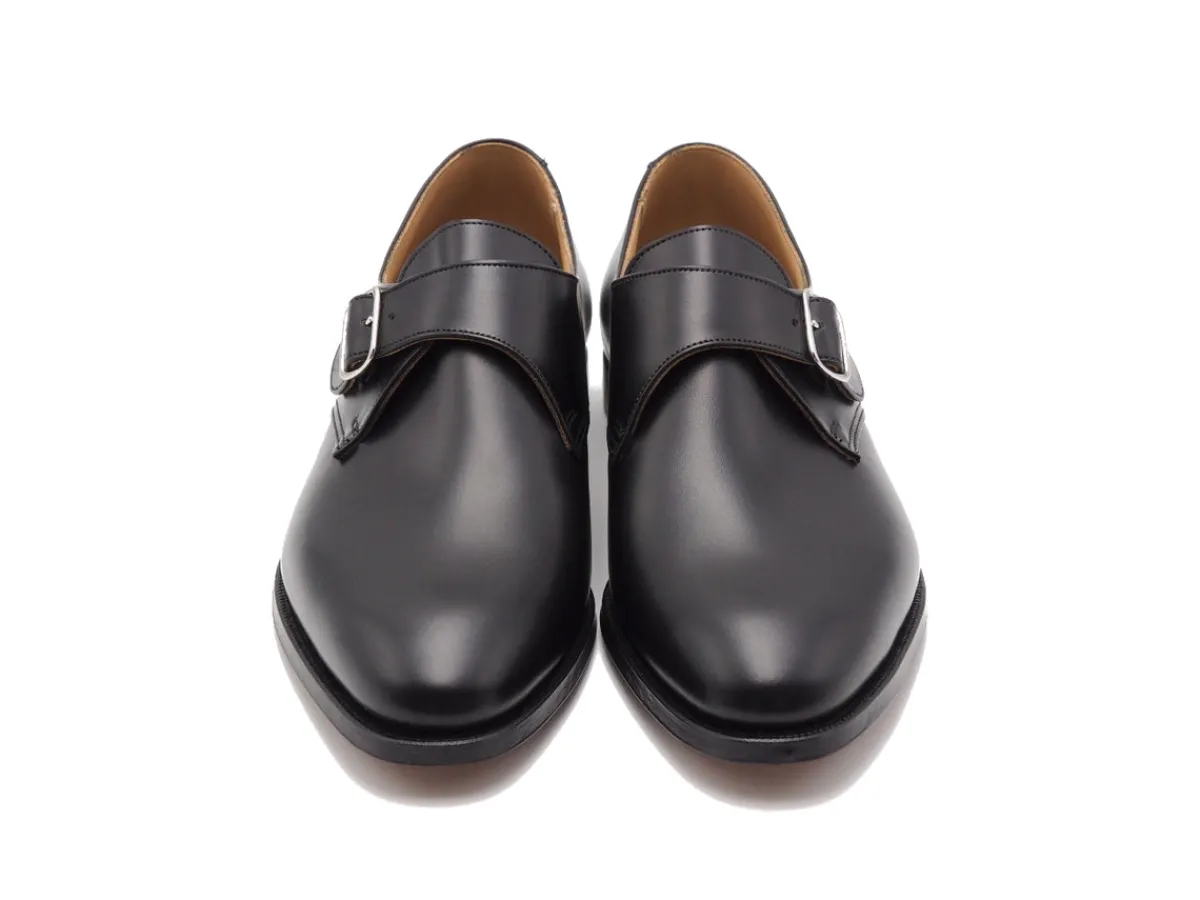 Monk Straps<Crockett & Jones Woollahra 2 Black Calf